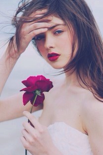 唯美性感女孩手机壁纸