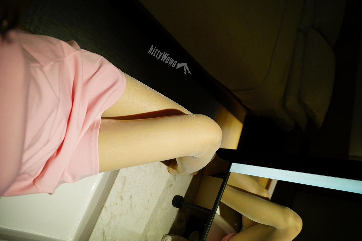 [kittyWawa袜小喵] KT038《粉红色的回忆》-芒果图库