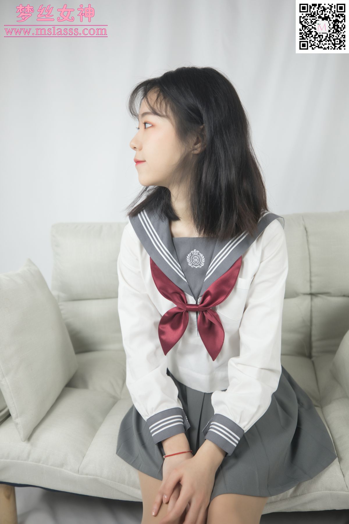 [MSLASS]梦丝女神 – 奶味小仙女 初恋的味道-芒果图库