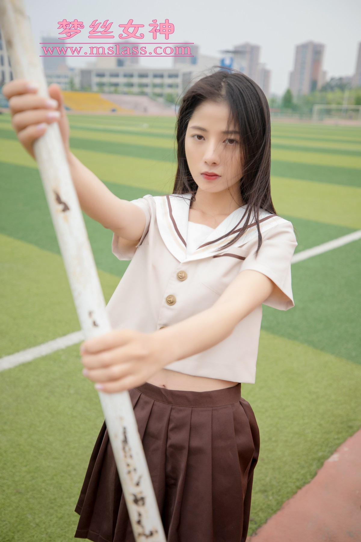 [MSLASS]梦丝女神 – 雪馨 学院的JK黑丝袜-芒果图库