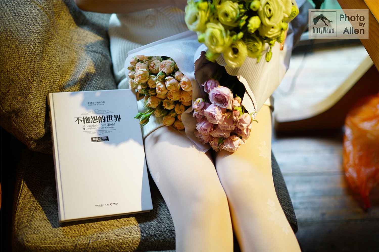 [kittyWawa袜小喵] KT025《被花耽误的一期》-芒果图库