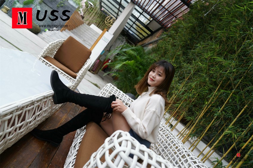 [MussGirl]慕丝女郎 No.025 皮裙下的骚动-芒果图库