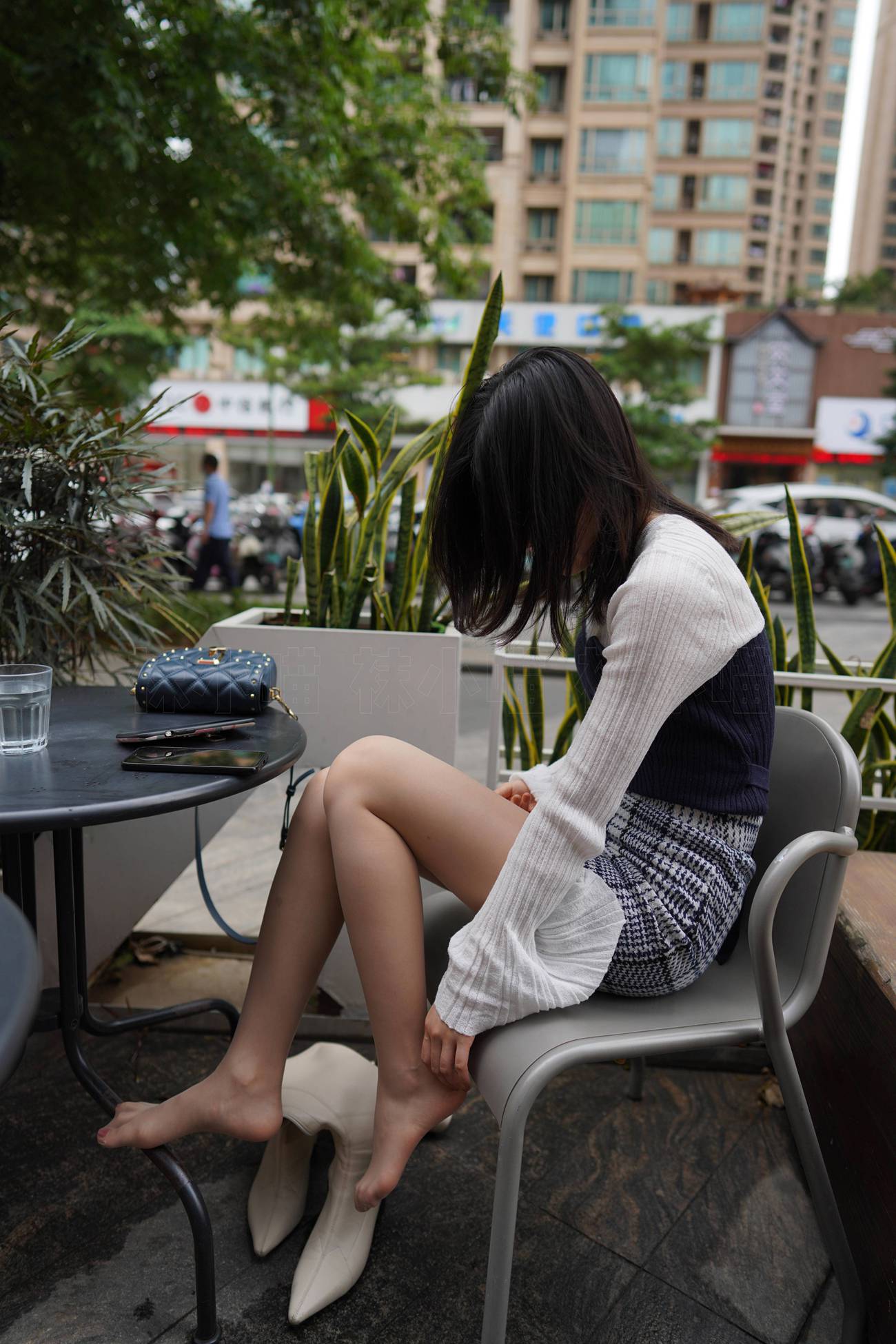 [kittyWawa袜小喵]KT280 户外休闲吧[84+1P]-芒果图库