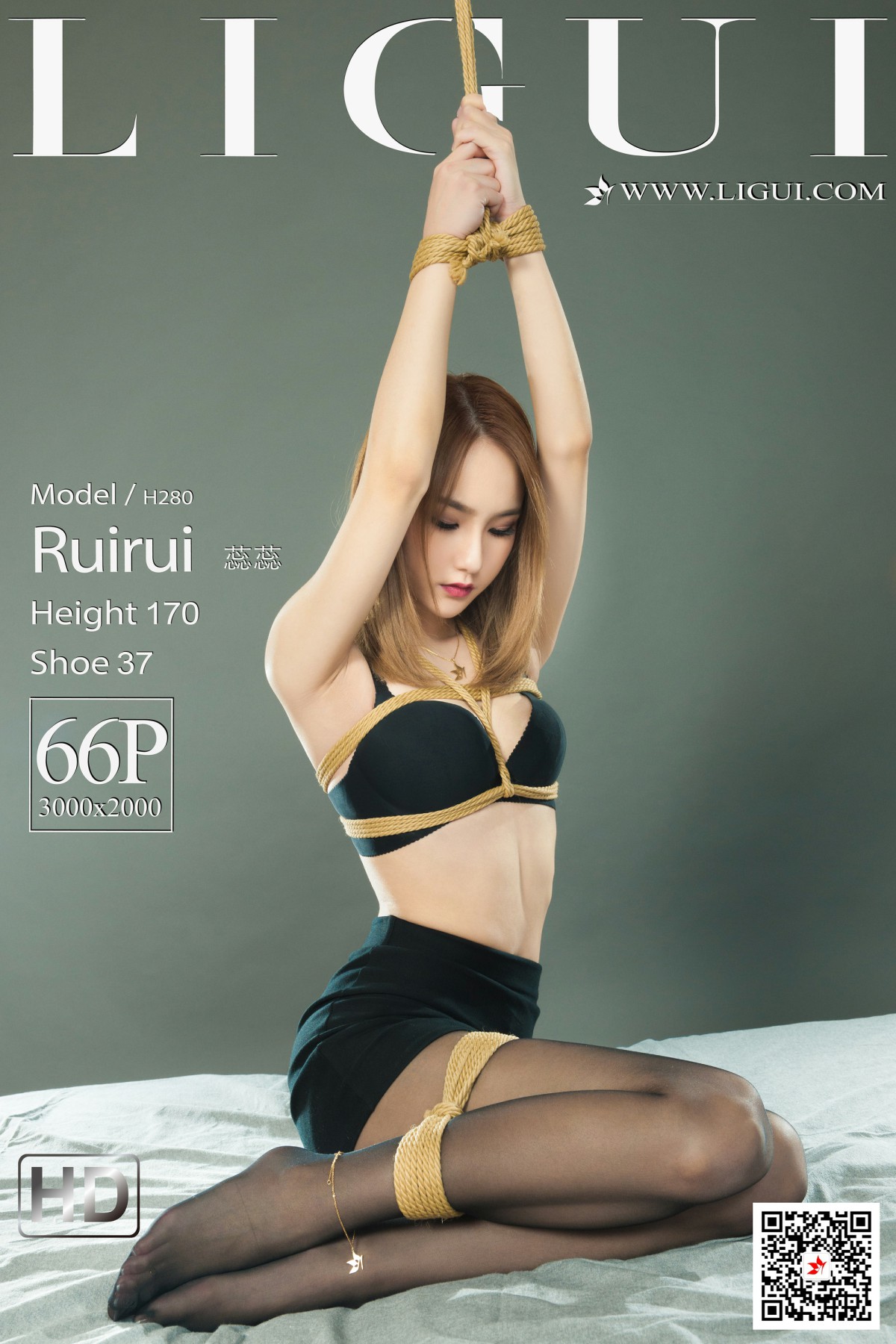 [Ligui丽柜]2021.02.19 网络丽人 Model 蕊蕊-芒果图库