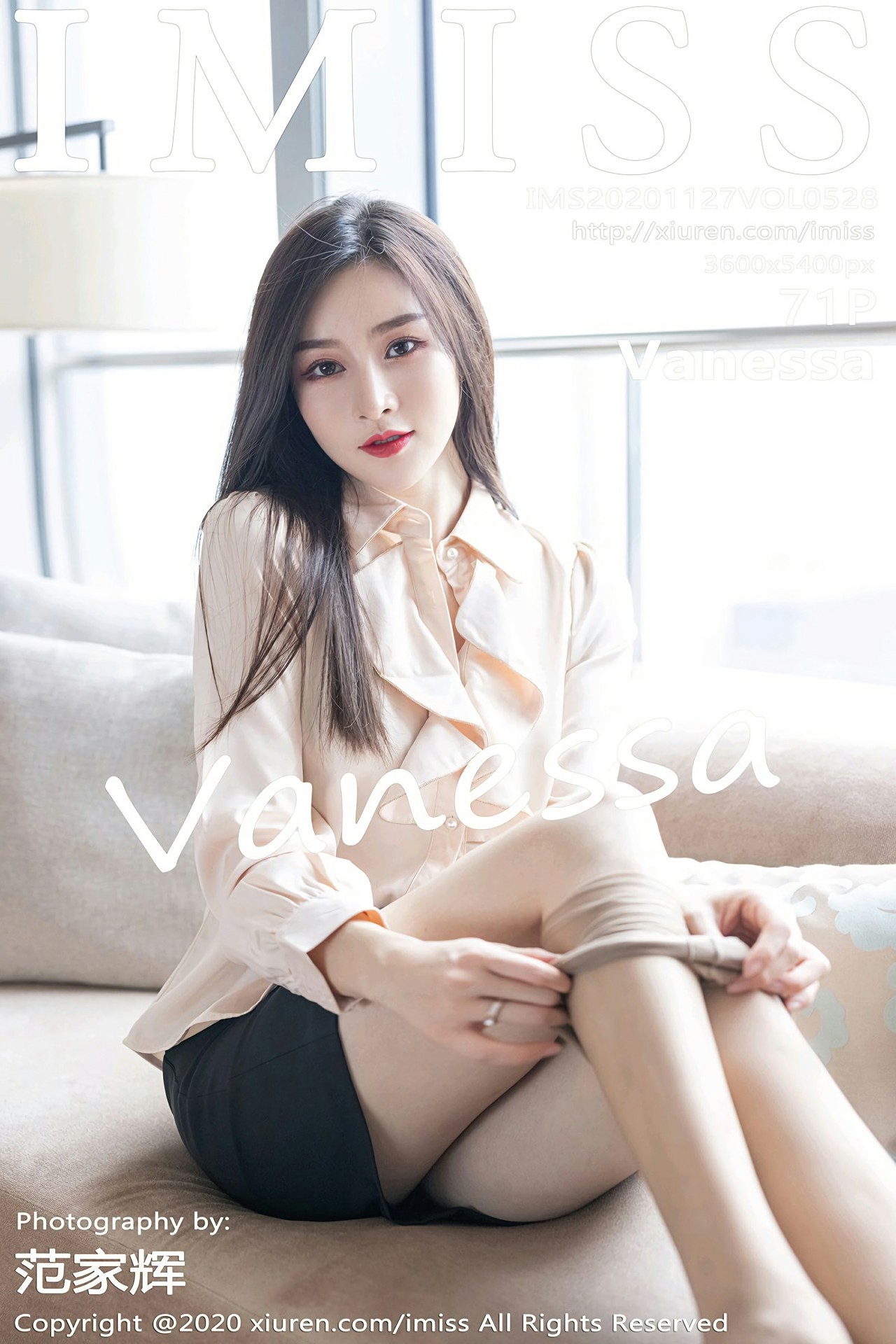 [IMISS爱蜜社] 2020.11.27 VOL.528 Vanessa-芒果图库