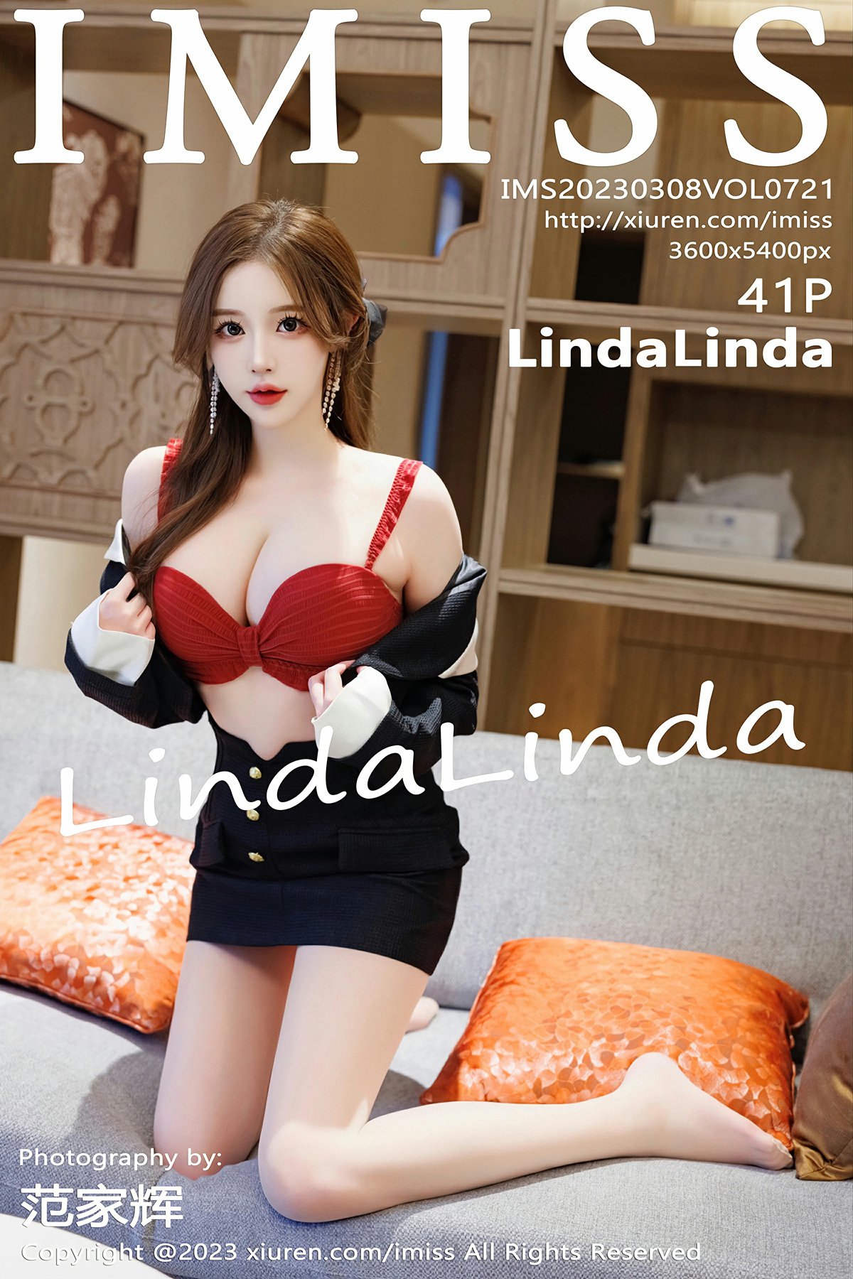 [IMISS爱蜜社] 2023.03.08 VOL.721 LindaLinda-芒果图库