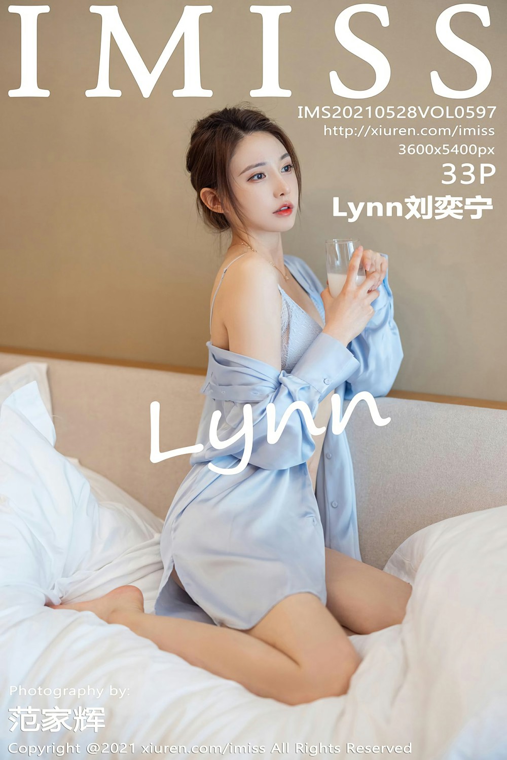 [IMISS爱蜜社] 2021.05.28 VOL.597 Lynn刘奕宁-芒果图库