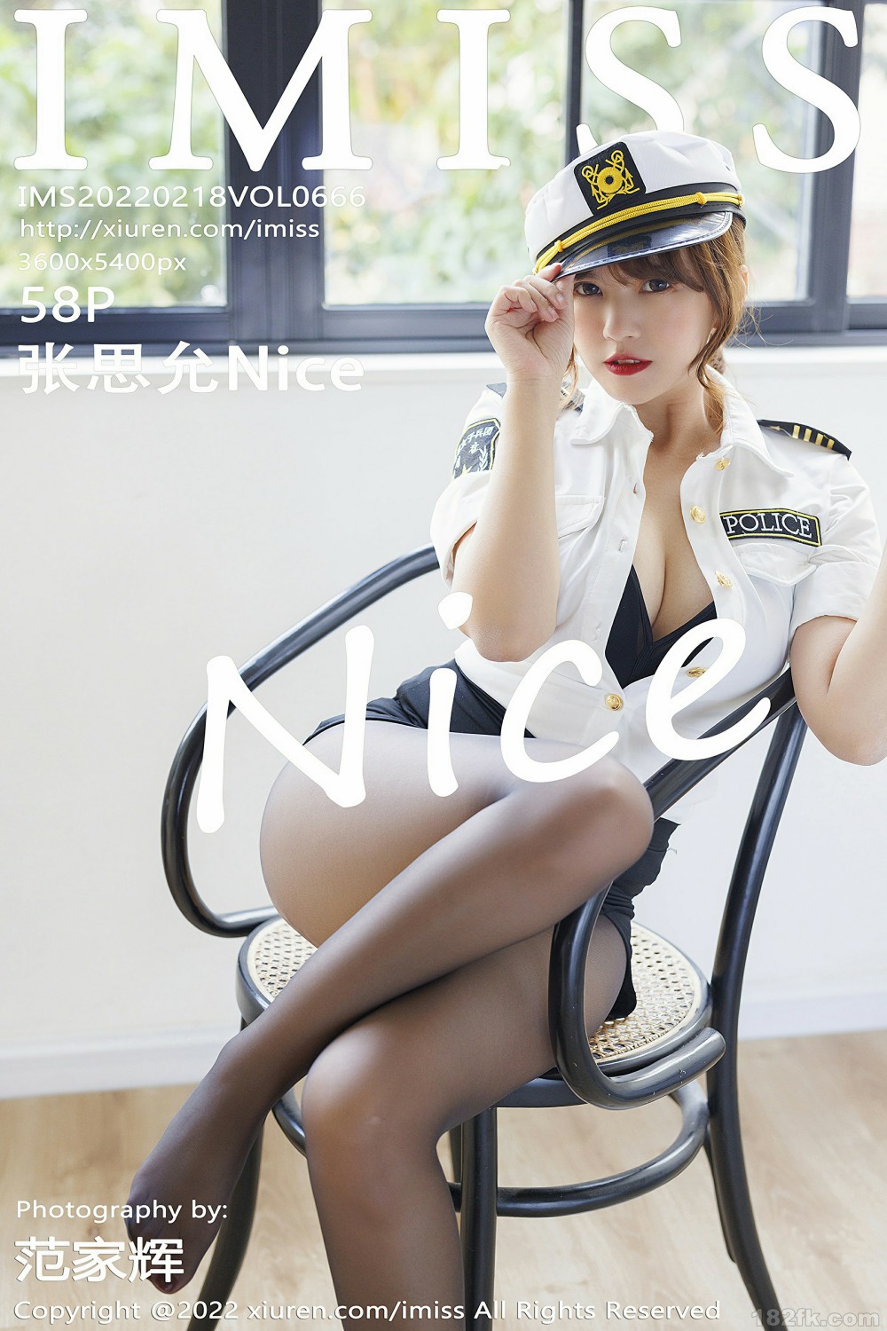 [IMISS爱蜜社] 2022.02.18 VOL.666 张思允Nice 女警系列-芒果图库