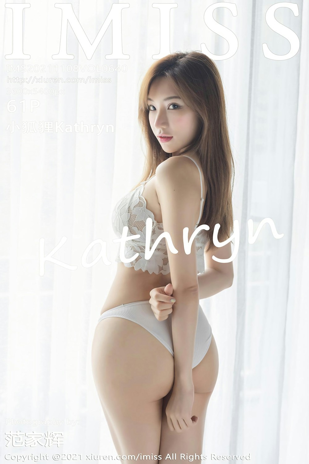 [IMISS爱蜜社] 2021.11.08 VOL.640 小狐狸Kathryn-芒果图库